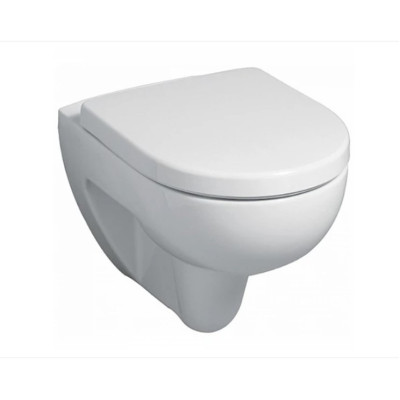 Подвесной унитаз GEBERIT RENOVA NR.1 203050000/573025000 безободковый с крышкой-сиденьем и микролифтом